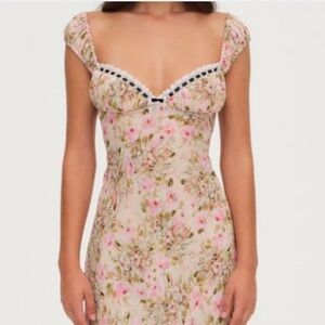 For Love And Lemons Floral Mini Dress